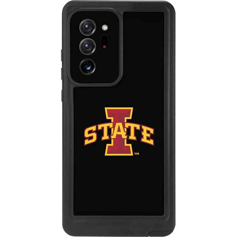 Iowa State University Primary Logo Black Galaxy Note20 Ultra 5G Waterproof Case